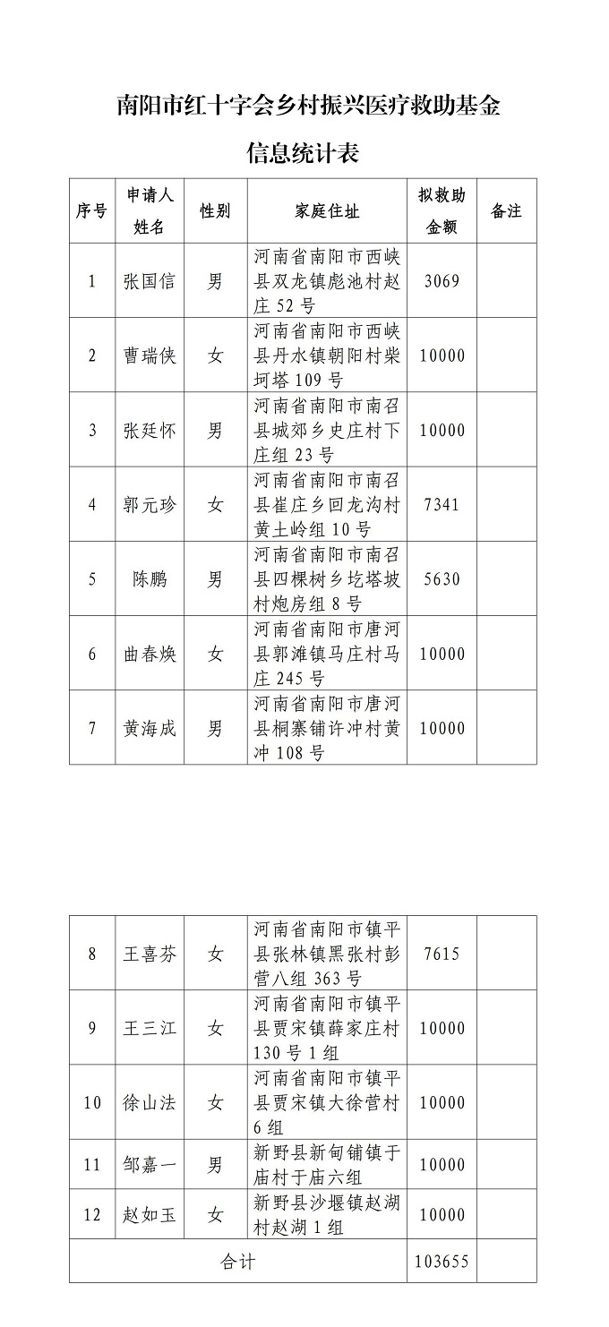 南阳市红十字会乡村振兴医疗救助基金信息统计表_00.jpg