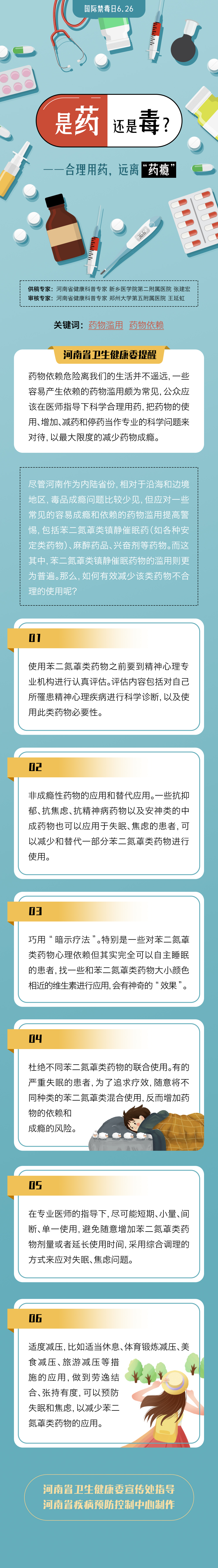 一图读懂：是药还是毒？合理用药，远离“药瘾”.jpg